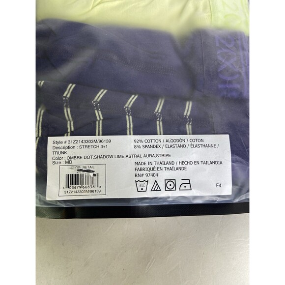 2xist Cotton Stretch 4 Piece Low Rise Trunks Boxer Briefs Underwear Mens Size M - Picture 2 of 4